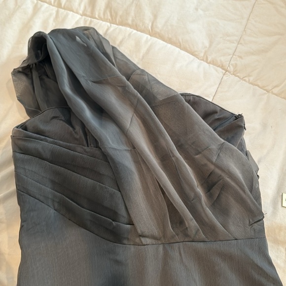 Jim Hjelm Occasions pewter gray dress - Picture 9 of 11